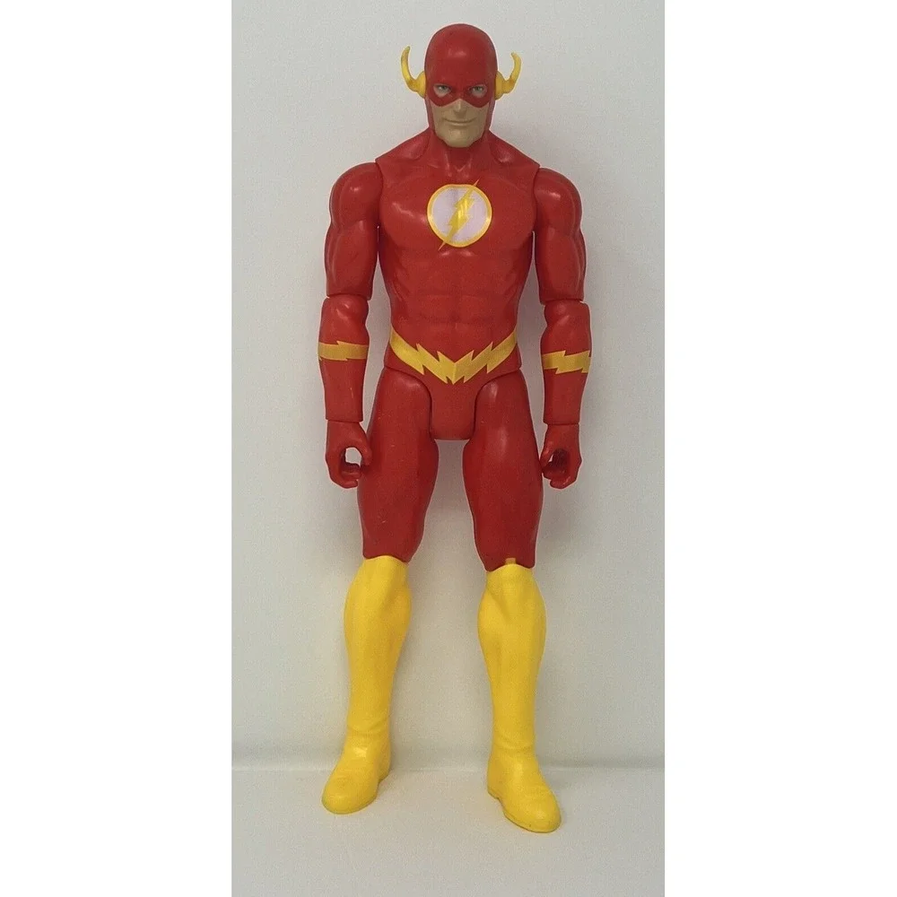 Super Heroes Toys Batman The Flash and Buzz Lightyear Nemesis From Mattel 11 in.